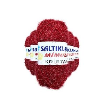 Saltıklar 24 5 Adet Mimoza Kristal Işıltılı Şal Patik Yelek İpi