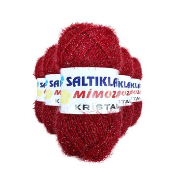 Saltıklar 24 5 Adet Mimoza Kristal Işıltılı Şal Patik Yelek İpi
