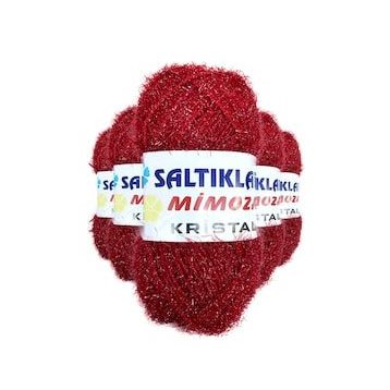 Saltıklar 24 5 Adet Mimoza Kristal Işıltılı Şal Patik Yelek İpi