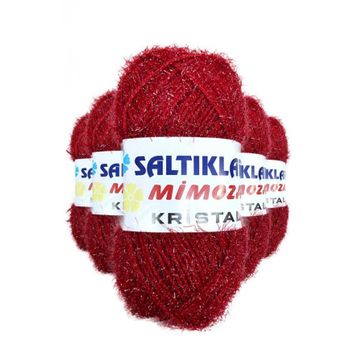 Saltıklar 24 5 Adet Mimoza Kristal Işıltılı Şal Patik Yelek İpi
