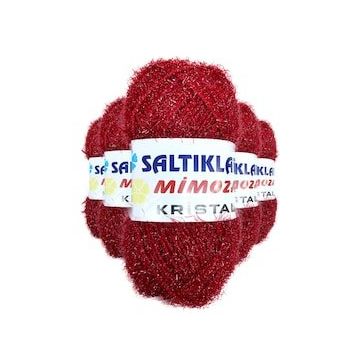 Saltıklar 24 5 Adet Mimoza Kristal Işıltılı Şal Patik Yelek İpi