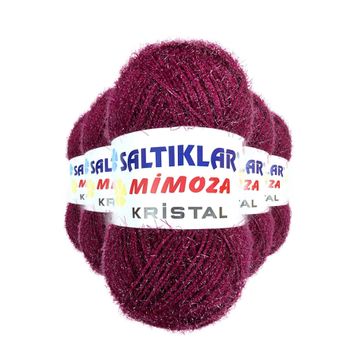 Saltıklar 26 5 Adet Mimoza Kristal Işıltılı Şal Patik Yelek İpi