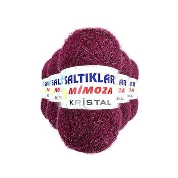 Saltıklar 26 5 Adet Mimoza Kristal Işıltılı Şal Patik Yelek İpi