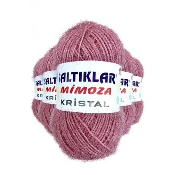 Saltıklar 28 5 Adet Mimoza Kristal Işıltılı Şal Patik Yelek İpi