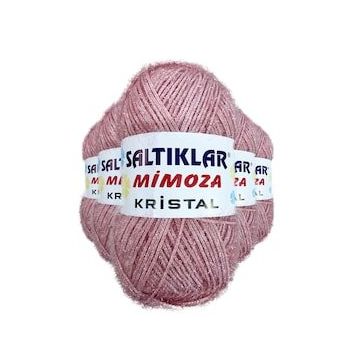 Saltıklar 38 5 Adet Mimoza Kristal Işıltılı Şal Patik Yelek İpi