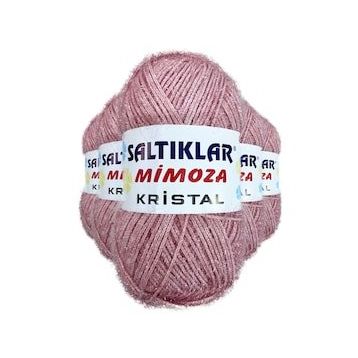 Saltıklar 38 5 Adet Mimoza Kristal Işıltılı Şal Patik Yelek İpi