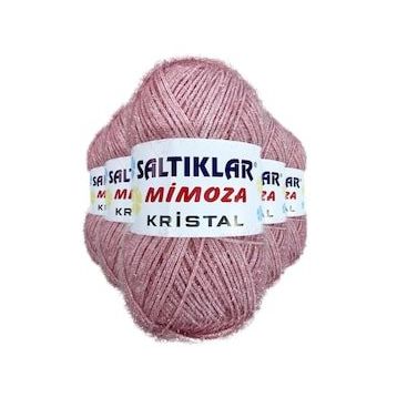 Saltıklar 38 5 Adet Mimoza Kristal Işıltılı Şal Patik Yelek İpi