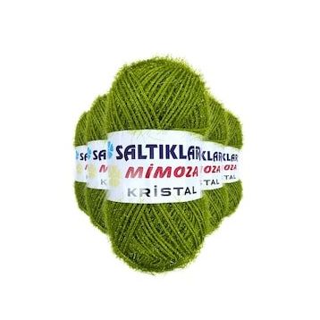 Saltıklar 44 5 Adet Mimoza Kristal Işıltılı Şal Patik Yelek İpi