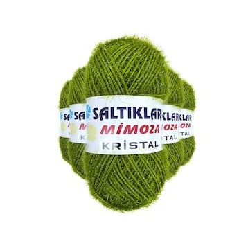 Saltıklar 44 5 Adet Mimoza Kristal Işıltılı Şal Patik Yelek İpi