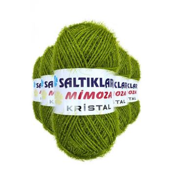 Saltıklar 44 5 Adet Mimoza Kristal Işıltılı Şal Patik Yelek İpi