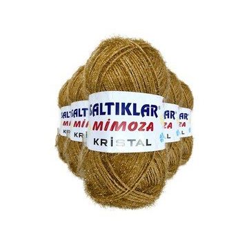 Saltıklar 54 5 Adet Mimoza Kristal Işıltılı Şal Patik Yelek İpi