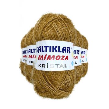 Saltıklar 54 5 Adet Mimoza Kristal Işıltılı Şal Patik Yelek İpi