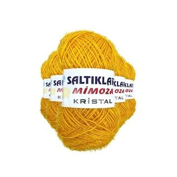 Saltıklar 75 5 Adet Mimoza Kristal Işıltılı Şal Patik Yelek İpi