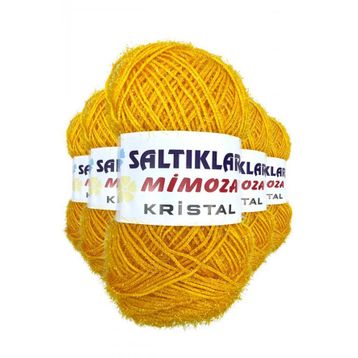 Saltıklar 75 5 Adet Mimoza Kristal Işıltılı Şal Patik Yelek İpi