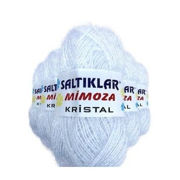 Saltıklar Optik 5 Adet Mimoza Kristal Işıltılı Şal Patik Yelek İpi