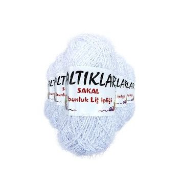 Saltıklar Optik Beyaz 5 Adet Sakal Sabunluk Lif İpliği