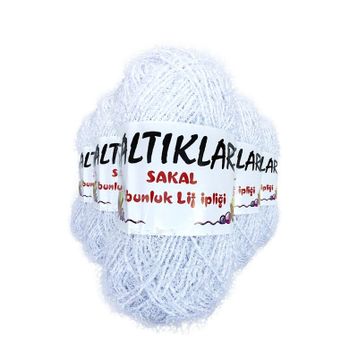 Saltıklar Optik Beyaz 5 Adet Sakal Sabunluk Lif İpliği