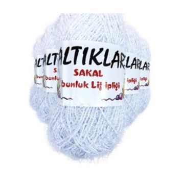 Saltıklar Optik Beyaz 5 Adet Sakal Sabunluk Lif İpliği