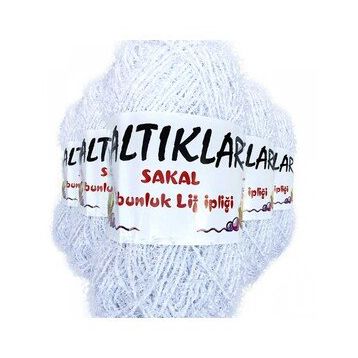 Saltıklar Optik Beyaz 5 Adet Sakal Sabunluk Lif İpliği
