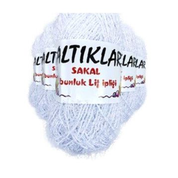 Saltıklar Optik Beyaz 5 Adet Sakal Sabunluk Lif İpliği