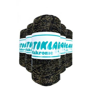 Saltıklar S-S-60 5 Adet Polyester Simli Makrome İpi