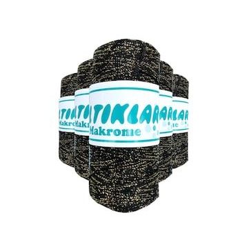 Saltıklar S-S-60 5 Adet Polyester Simli Makrome İpi