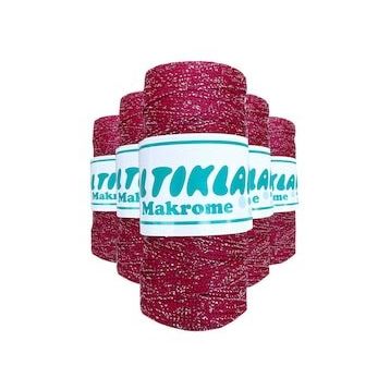 Saltıklar SG-1845 5 Adet Polyester Simli Makrome İpi