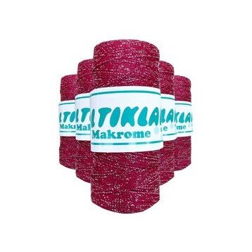 Saltıklar SG-1845 5 Adet Polyester Simli Makrome İpi