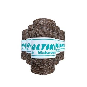 Saltıklar SG-2080 5 Adet Polyester Simli Makrome İpi