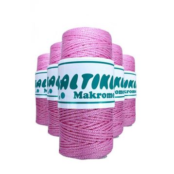 Saltıklar SS-1545 5 Adet Polyester Simli Makrome İpi