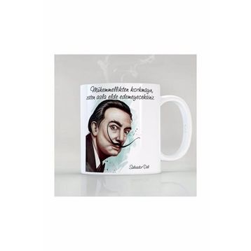 Salvador Dali Baskılı Kupa Bardak