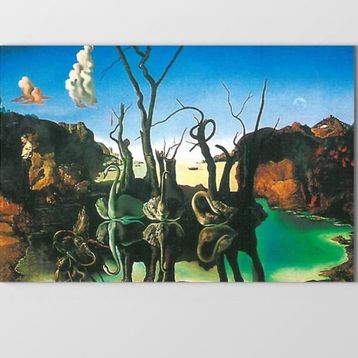 Salvador Dali Kanvas Tablo