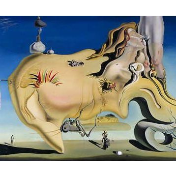Salvador Dali Kanvas Tablo