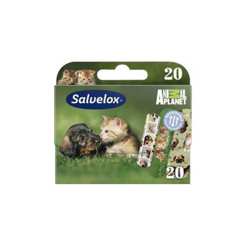 Salvelox 20'li Hayvanlar Alemi Yara Bandı