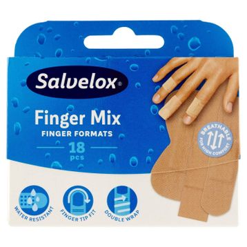 Salvelox Finger Mix Finger Formats 18 Adet Parmak Yara Bandı
