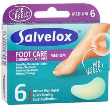 Salvelox Foot Care 6'lı Topuk Yara Bandı