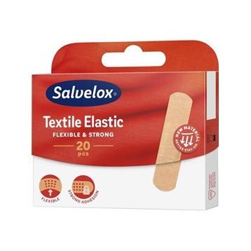 Salvelox Textile Elastic 20'li Tekstil Elastik Yara Bandı