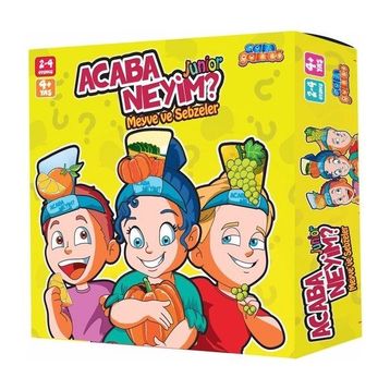 Samatlı Acaba Neyim? Junior 72606 Meyve ve Sebzeler