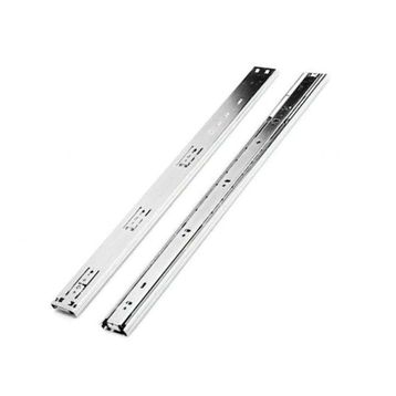 Samet 35x350 mm Galvan Teleskopik Frenli Çekmece Rayı
