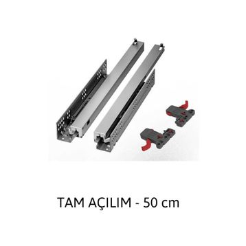 Samet 50 cm Çekmece Rayı