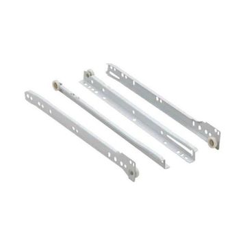 Samet 550 mm Beyaz Bantlı Çekmece Rayı