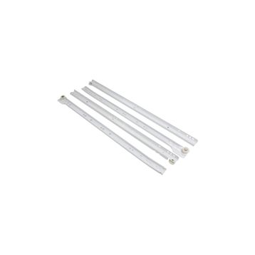 Samet Beyaz 55 cm Klasik Çekmece Rayı