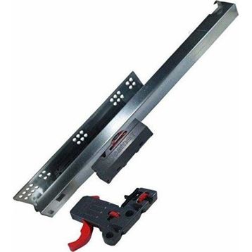 Samet Push Open 30 cm Tam Açılım Ray