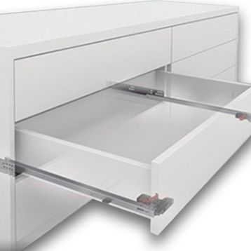 Samet Push Open 45 cm Tam Açılım Ray