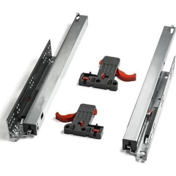 Samet Smart Slide Full Tam Açılım 550 mm Frenli Ray