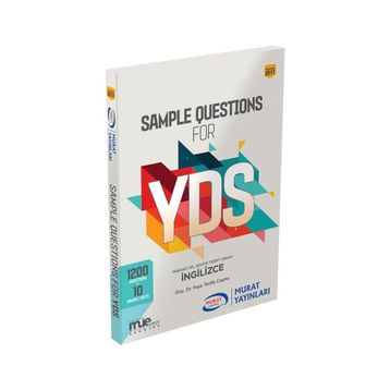 Sample Questions for YDS Murat Yayınları - Paşa Tevfik Cephe