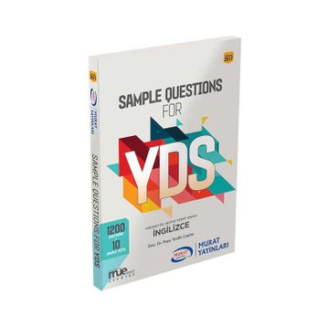 Sample Questions for YDS Murat Yayınları - Paşa Tevfik Cephe
