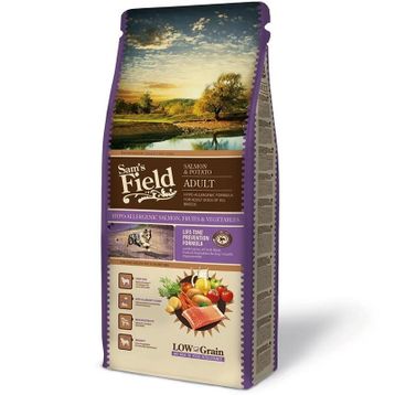 Sam's Field Hypo-Allergenic Somonlu Patatesli Düşük Tahıllı 13 kg Yetişkin Köpek Maması