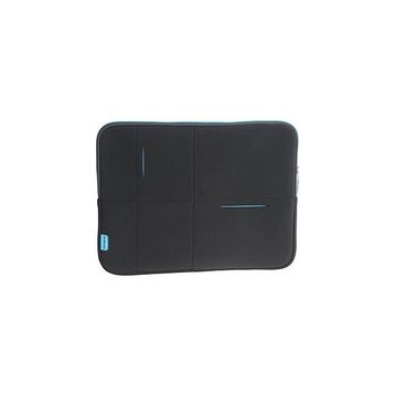 Samsonite U37-09-003 Airglow Sleeve Siyah - Mavi 15.6 inç Laptop Kılıfı