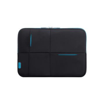 Samsonite U37-09-005 Airglow Sleeve Siyah - Mavi 13.3 inç Laptop Kılıfı